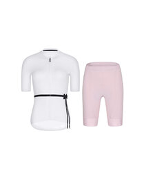 RIVANELLE κοντή φανέλα και κοντό παντελόνι - LOVELY - ροζ/λευκό